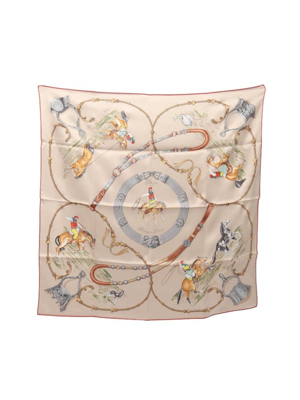 Hermes Scarf Carre 70 Pampa Silk